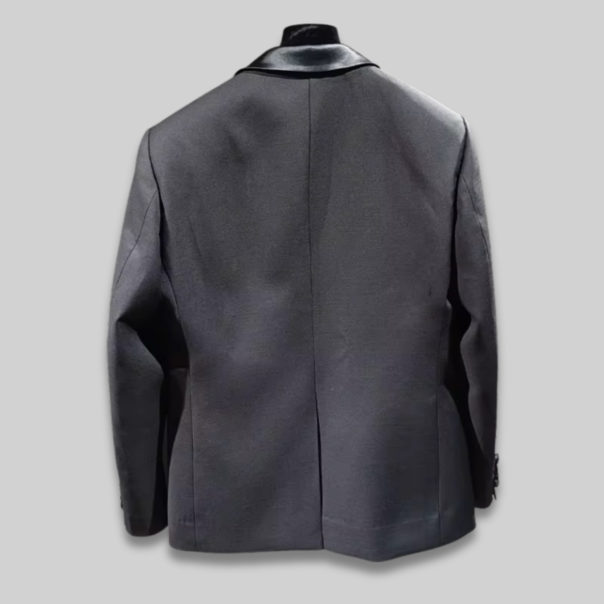 NOIR BLOOM RHINESTONE LAPEL BLAZER